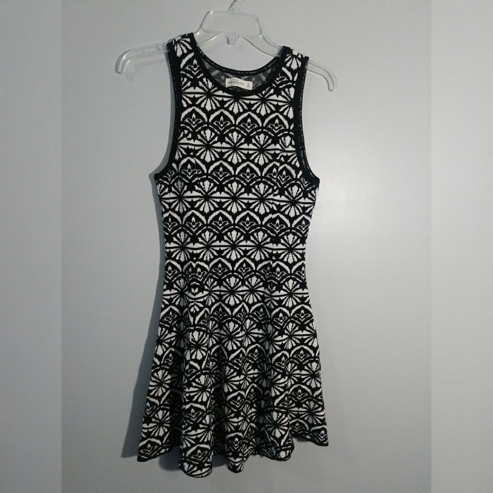 Abercrombie fit & flare sweater tank dress szM EUC